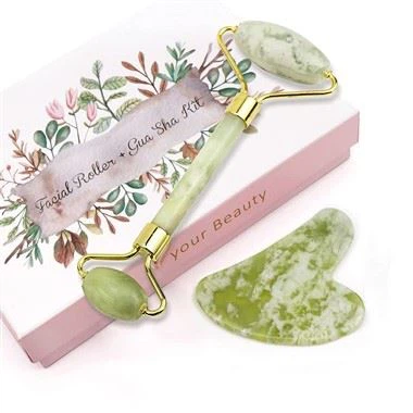 100% природним ваљкама на лицу и масаж тела Алати за негу коже