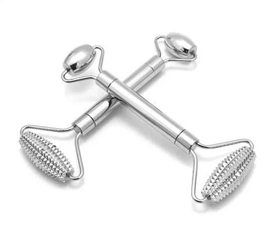 Слимминг Спикед Фаце Ваљак од нерђајућег челика од жада