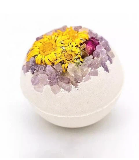 Суве бомбе са цветним купатилом са кристалом