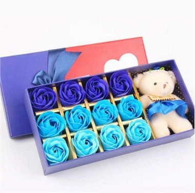 Росе сапун цвет са природним мирисом Декорацт Парти Поклон