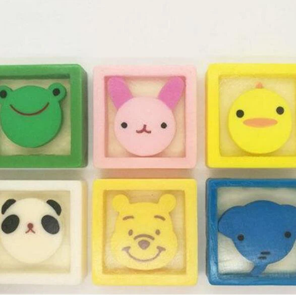 Дечији квадратни облик сапун за животиње